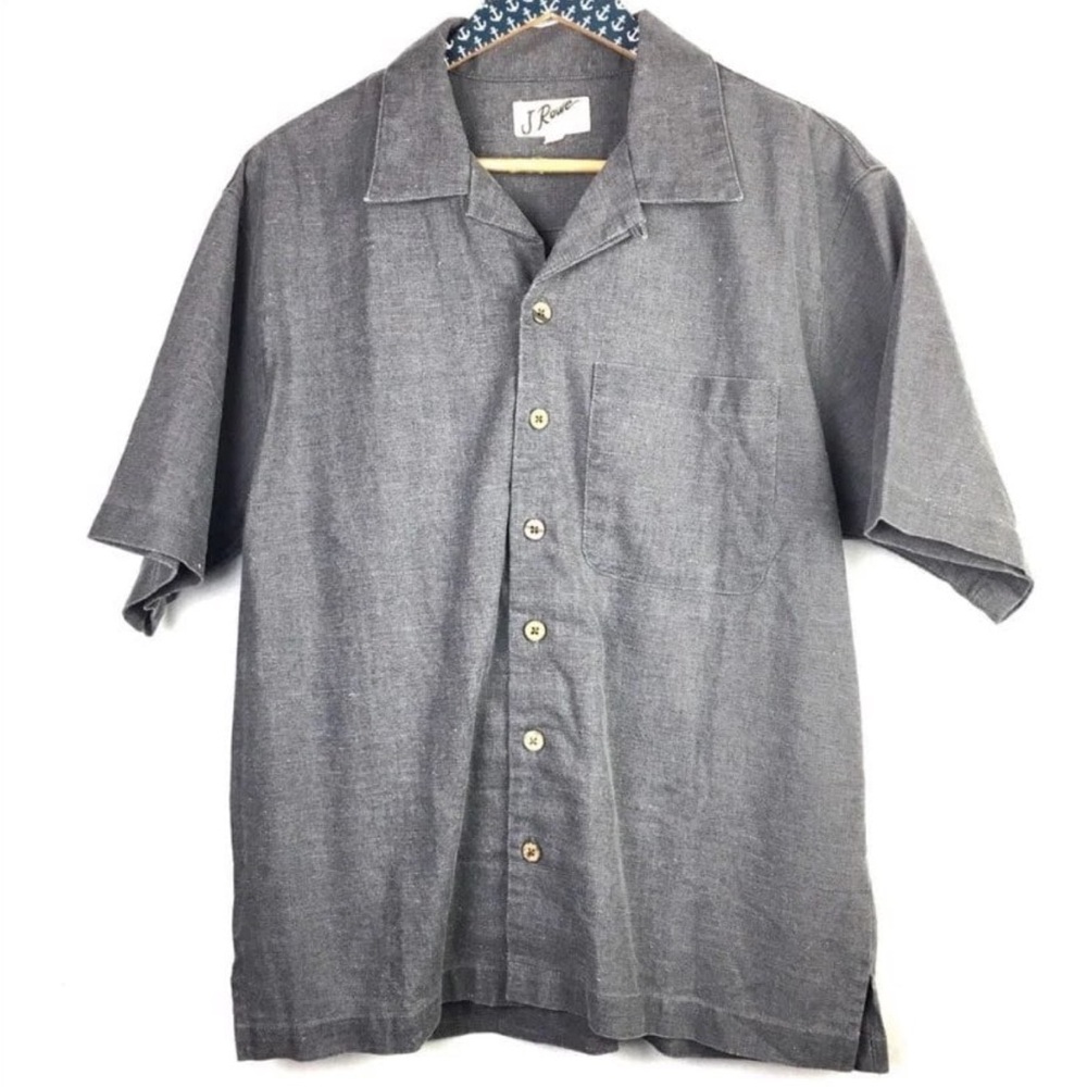 J. Rowe Men’s Size Small Embroidered “Get In The Hole” Button Down Golf Shirt